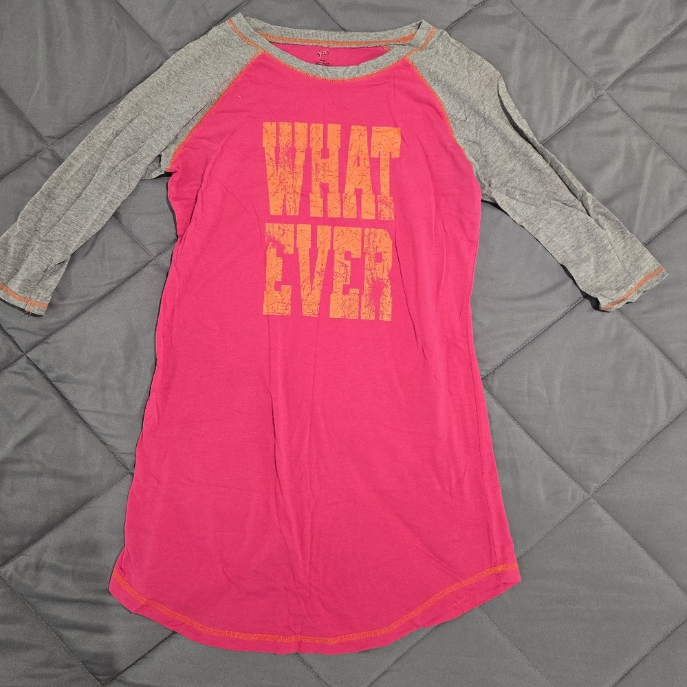 Joe Fresh Pink and Gray Tunic
